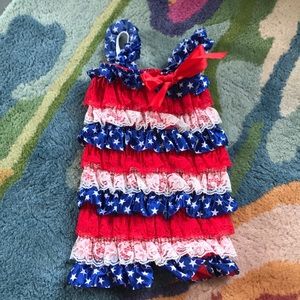 Fourth of July Romper